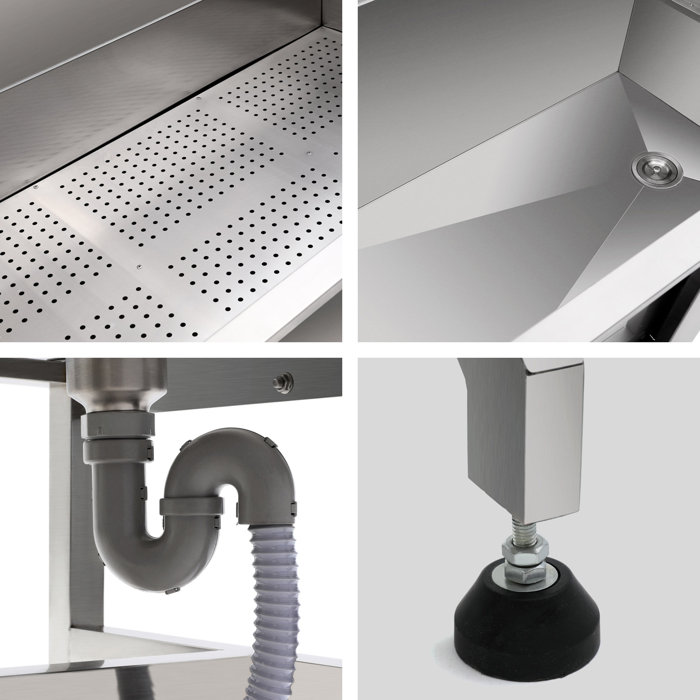 COZ Stainless Steel Dog Grooming Bath Tub & Reviews Wayfair